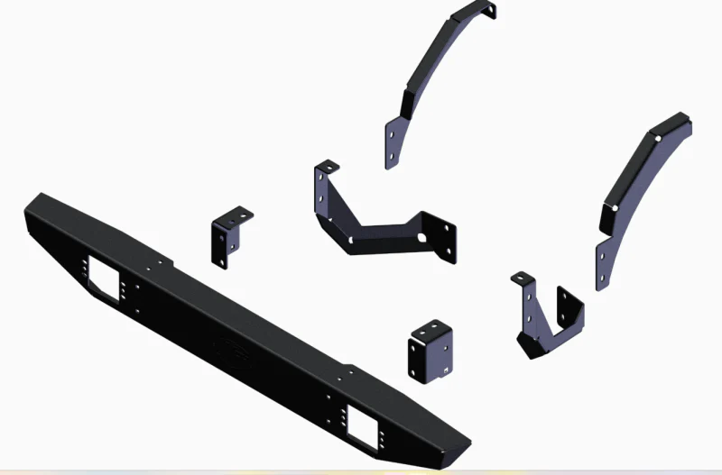 KFI 24+ Polaris Xpedition ADV/ 5/ XP Bumper Rear Formed - Image 2