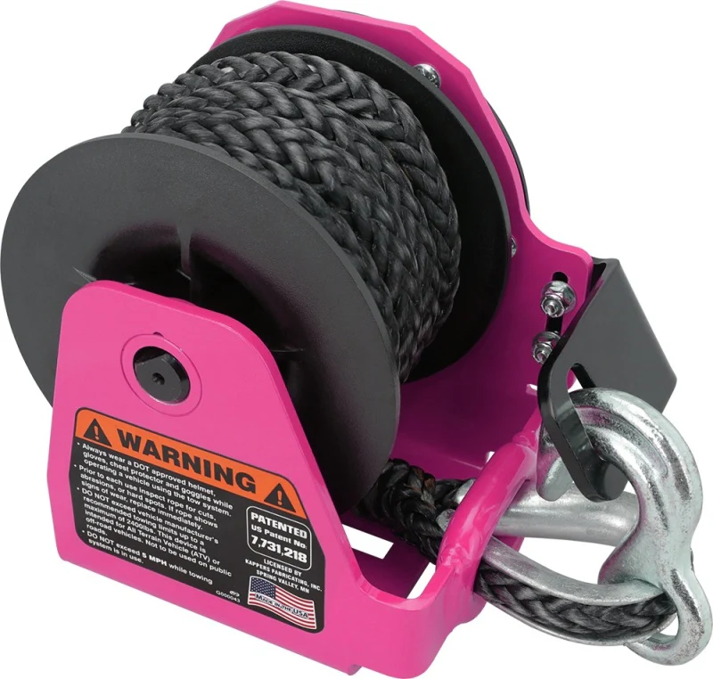 KFI Tiger Tail Tow System XT - Pink - Image 2