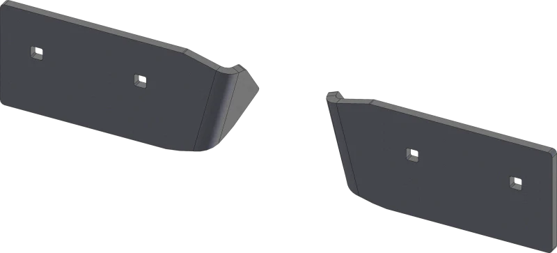 KFI Wear Bar Center Kit V-Plow - 2 pc. - Image 2