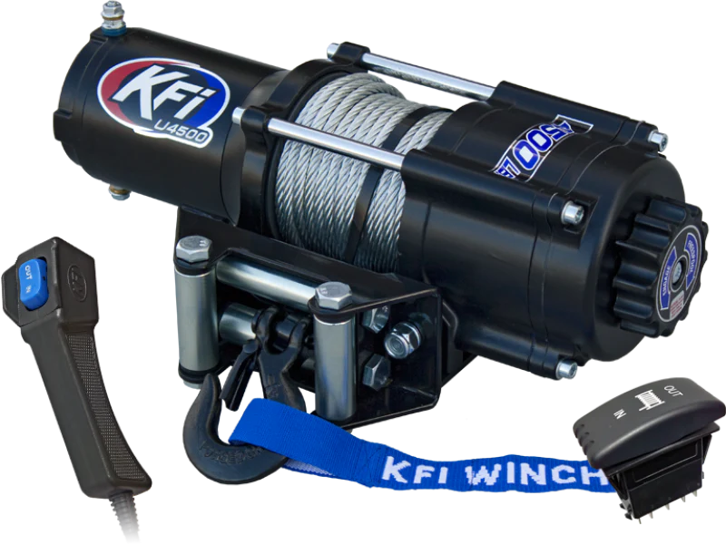 KFI Winch 4500 UTV w/Dash Switch