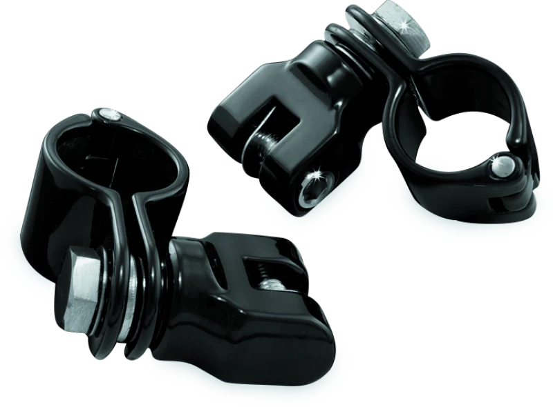Kuryakyn 1-1/4inch Magnum Quick Clamp With Clevis Black