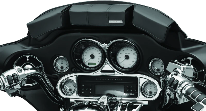 Kuryakyn Batwing Fairing Pouch Bag 96-13 Black - Image 2
