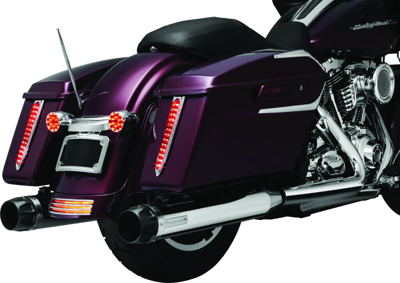 Kuryakyn Billet Antenna Round/Grooved Chrome - Image 3