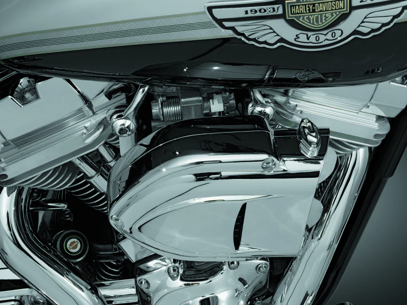 Kuryakyn Bluegrass Breather Kits 93-06 with CV Carb, 01-17 Delphi(ex. 08-17 Touring) - Image 2