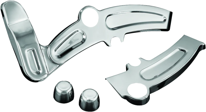 Kuryakyn Boomerang Frame Covers 08-17 Softails Chrome