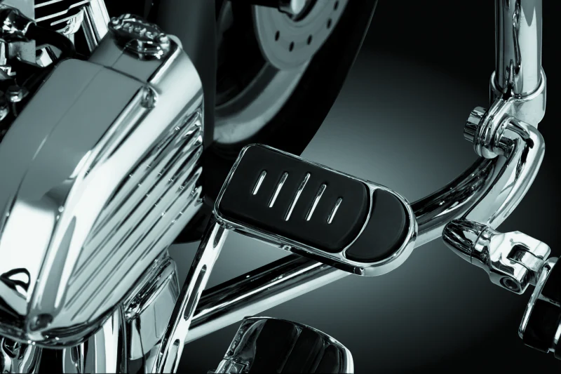 Kuryakyn Brake Pedal Pad Extension Chrome - Image 2