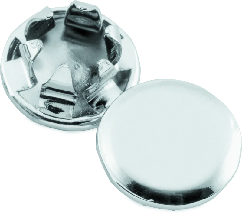 Kuryakyn Custom End Plugs Chrome For 3/8inch Allen Bolts (Set of 6)