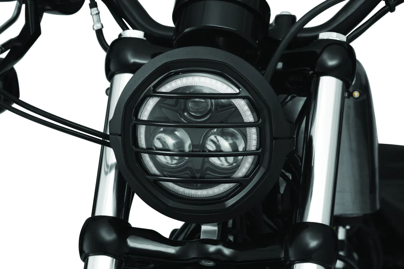 Kuryakyn Dillinger Headlight Trim 5-3/4 Black - Image 2