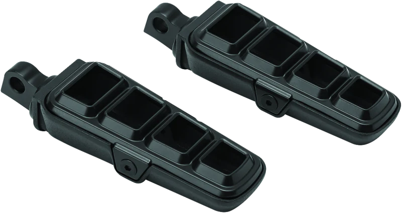 Kuryakyn Dillinger Pegs With Male Mount Adapter Satin Black