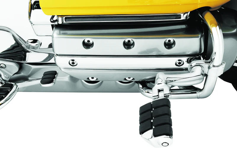 Kuryakyn Dually ISO Pegs With 1inch Clamp Chrome (Pair) - Image 2
