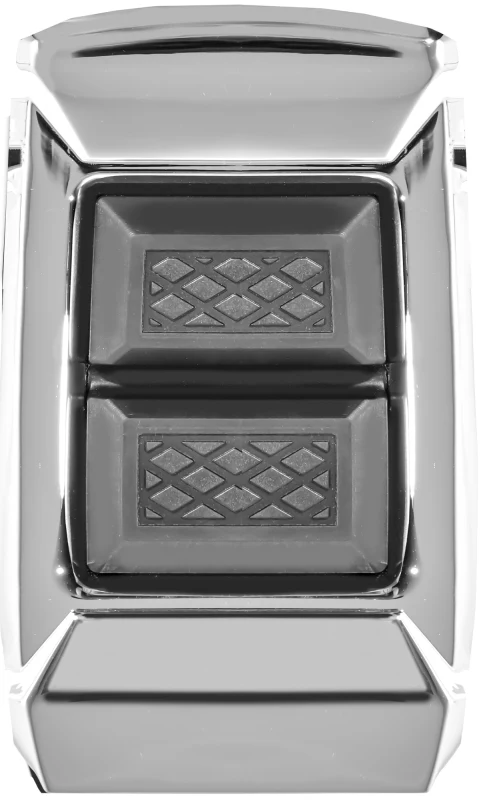 Kuryakyn Enygma Brake Pedal Pad FL Touring Models - Chrome