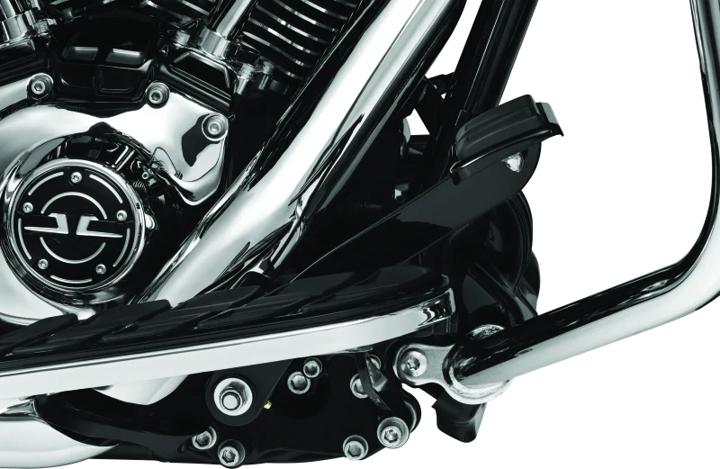 Kuryakyn Extended Brake Pedal 14 and Up Touring w/o Fairings Gloss Black - Image 2