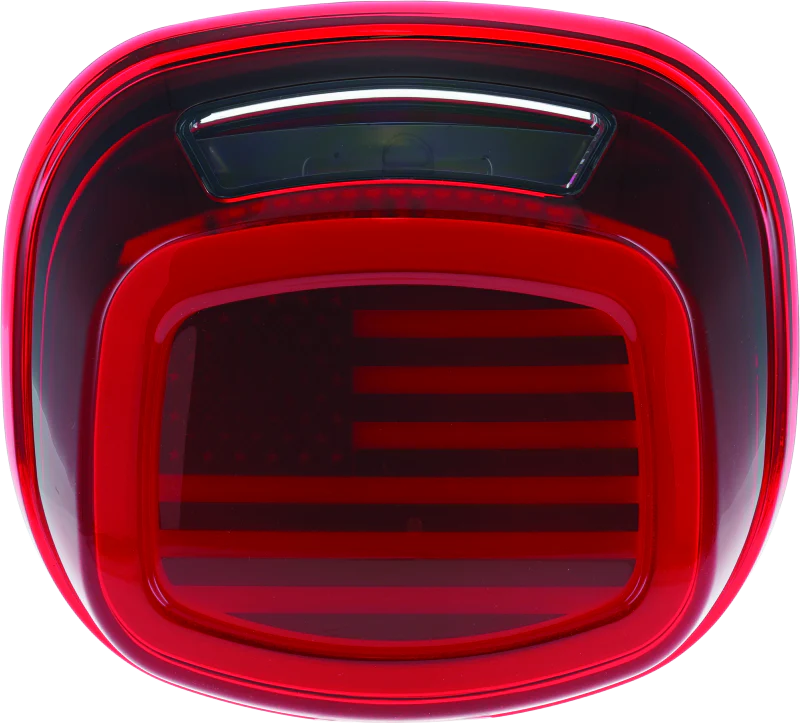 Kuryakyn Freedom Taillight Red Lens With License Light