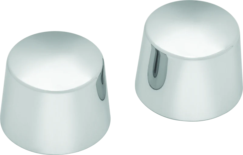 Kuryakyn Front Axle Nut Caps Chrome