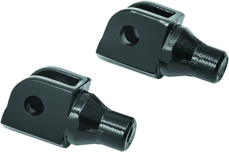 Kuryakyn Front Tapered Peg Adapter Gloss Black