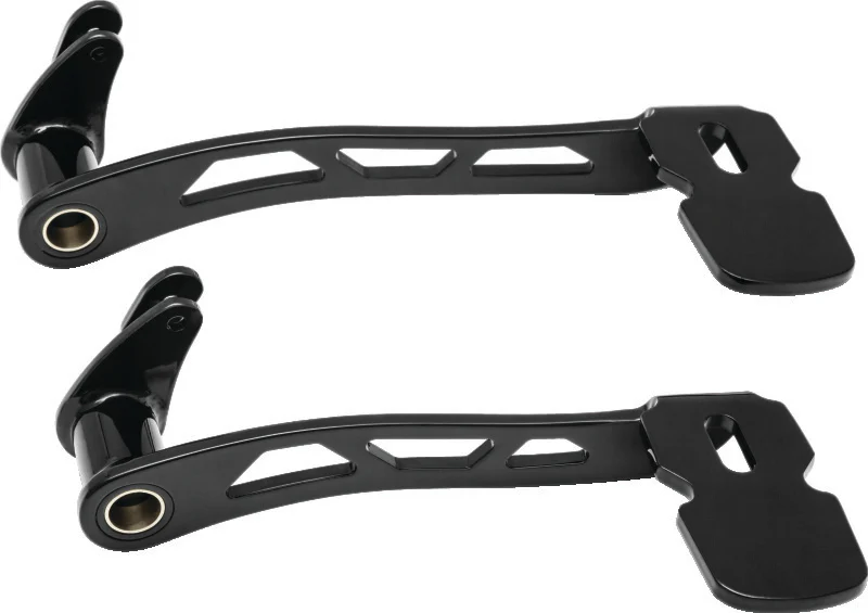 Kuryakyn Girder Extended Brake Pedal 14 and Up With Fairing Lowers Black - Image 2