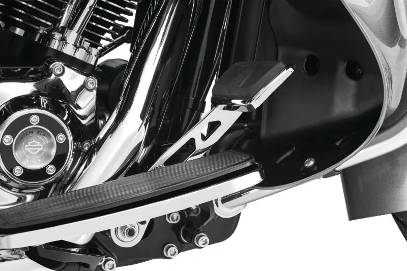 Kuryakyn Girder Extended Brake Pedal 14 and Up With Fairing Lowers Chrome - Image 2