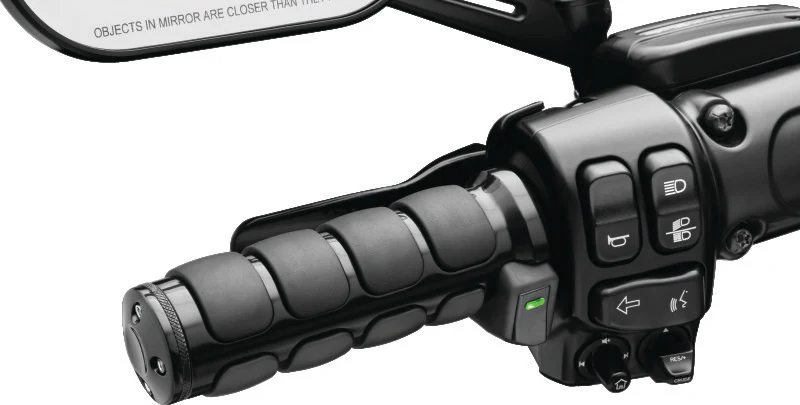 Kuryakyn Heated ISO Grips Dual Cable Gloss Black - Image 5