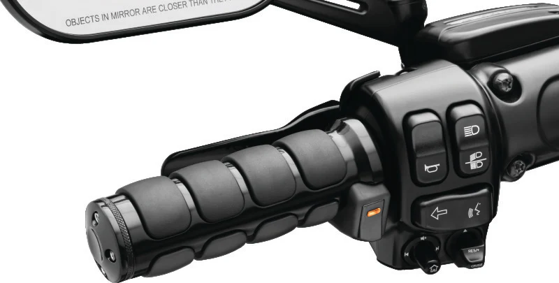 Kuryakyn Heated ISO Grips Dual Cable Gloss Black - Image 6