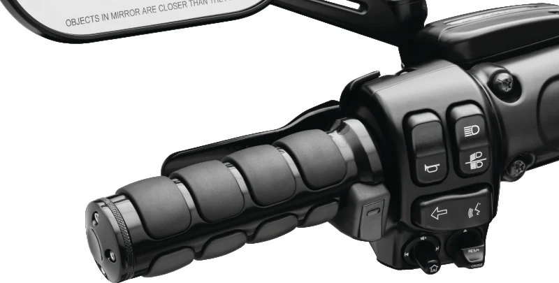 Kuryakyn Heated ISO Grips Throttle-By-Wire Gloss Black - Image 3
