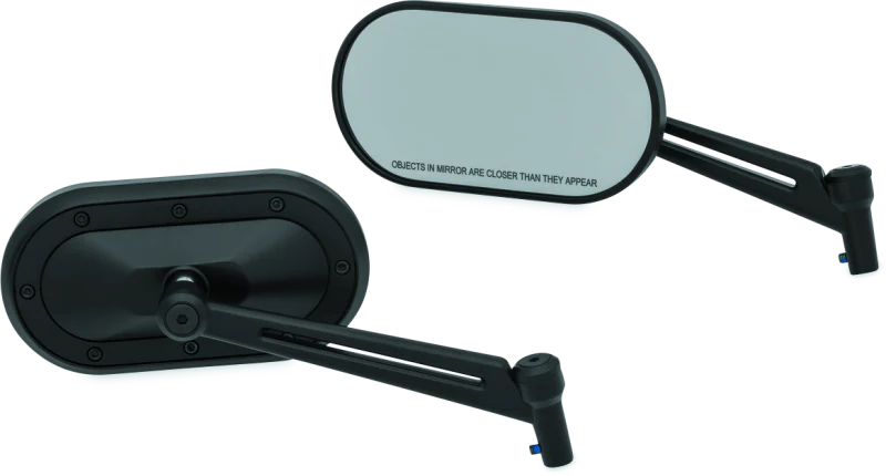Kuryakyn Heavy Industry Mirrors Black