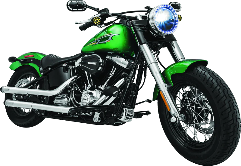 Kuryakyn Heavy Industry Mirrors Satin Black & Chrome - Image 6