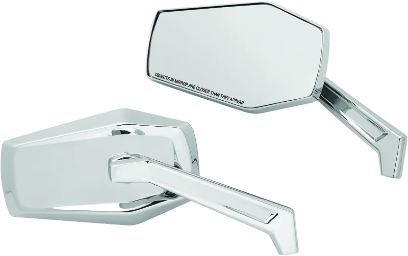 Kuryakyn Hex Mirrors Chrome