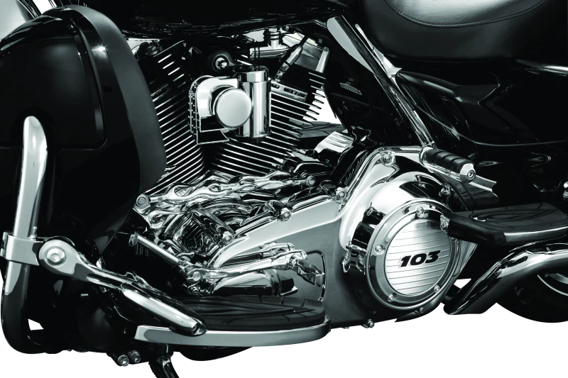 Kuryakyn Inner Primary Cover 07-08 Touring Models Chrome - Image 3