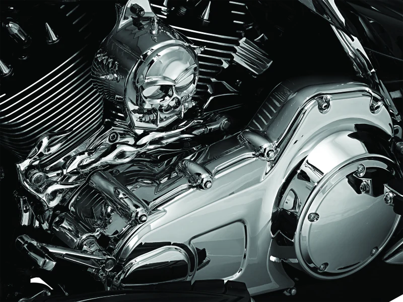 Kuryakyn Inner Primary Cover 07-16 Touring Chrome - Image 3