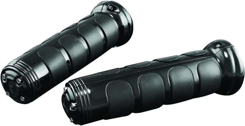 Kuryakyn ISO-Grips With OEM Heated Grip 06-20 Honda GL1800 Black