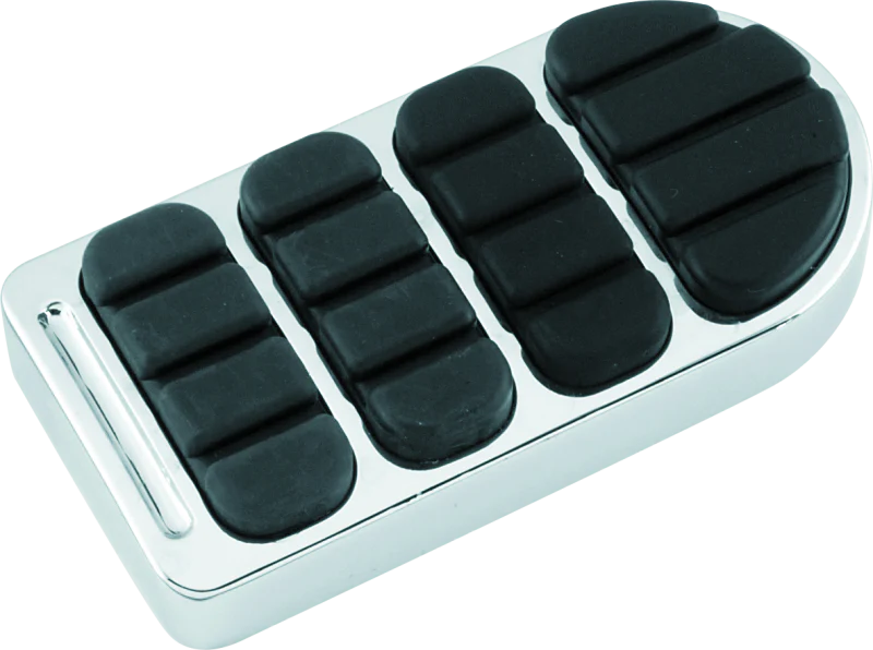 Kuryakyn ISO Longhorn Brake Pedal Pad Chrome