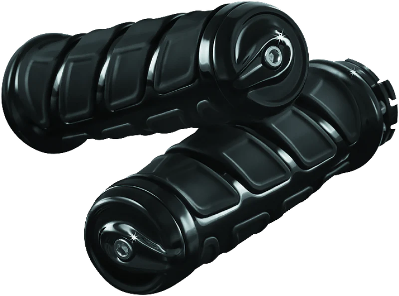 Kuryakyn Kinetic Grips Indian Gloss Black - Image 2