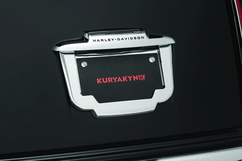 Kuryakyn License Plate Frame for Trikes Chrome - Image 2