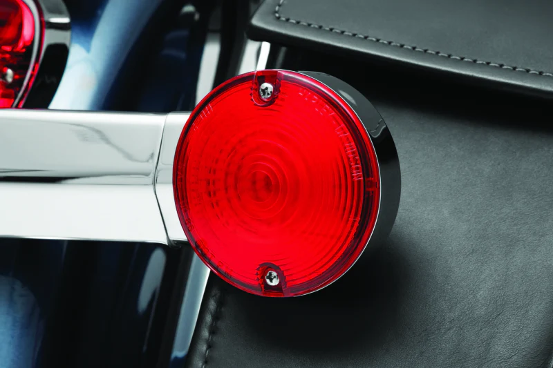 Kuryakyn Luminez L.E.D Rear Turn Signal Insert 1156 Red Flat Style - Image 3