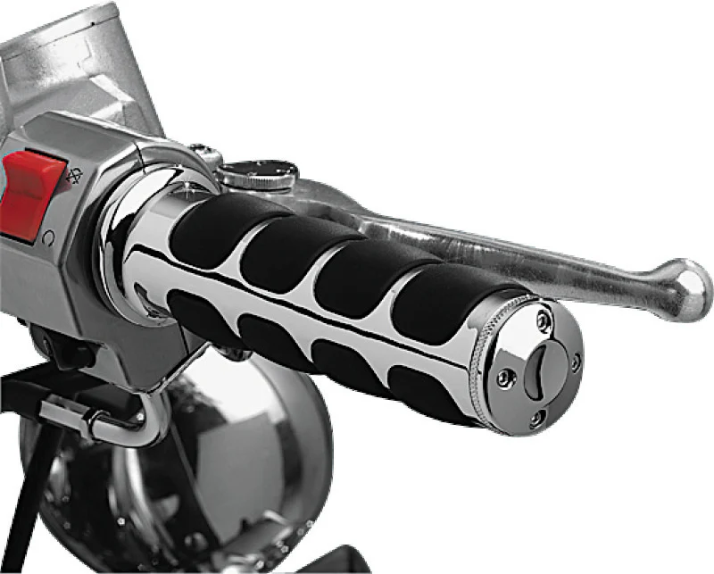 Kuryakyn Metric ISO Grips Chrome - Image 2