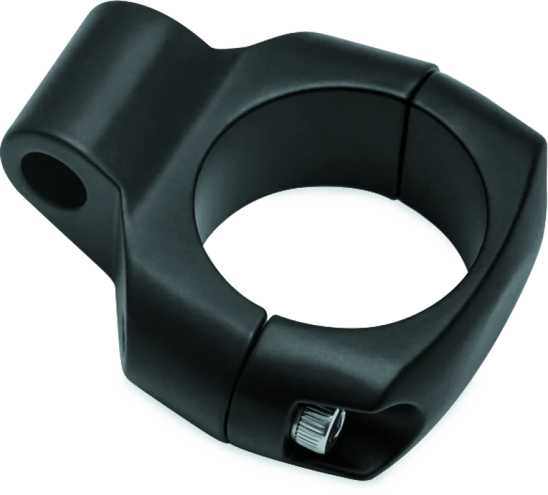 Kuryakyn Mirror Adapter 1-1/4inch Bars Mount Satin Black