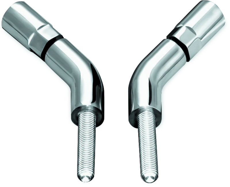 Kuryakyn Mirror Stem 3in Outward Extenders Chrome - Image 4