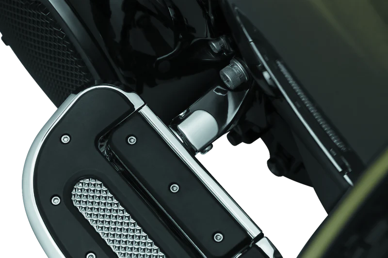 Kuryakyn Non-Pivot Splined Peg Adapter Harley-Davidson Models Chrome - Image 2