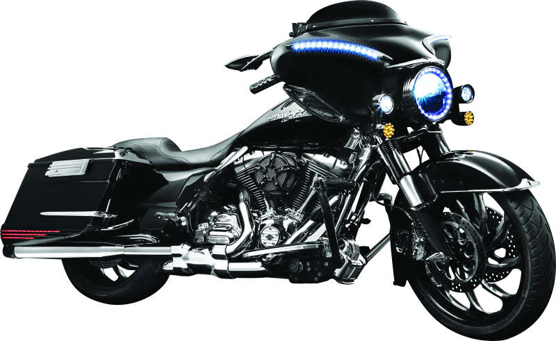 Kuryakyn Oil Cooler Cover 11-16 Touring Chrome - Image 4