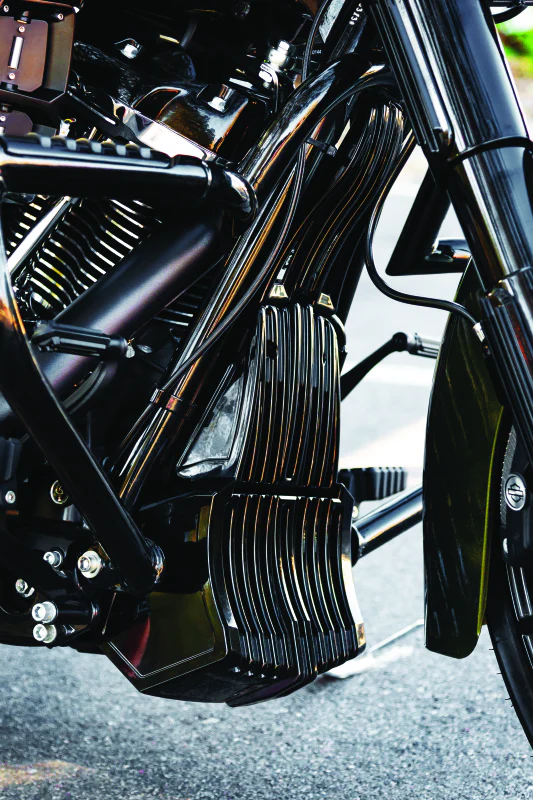 Kuryakyn Oil Cooler Cover Black - Image 2