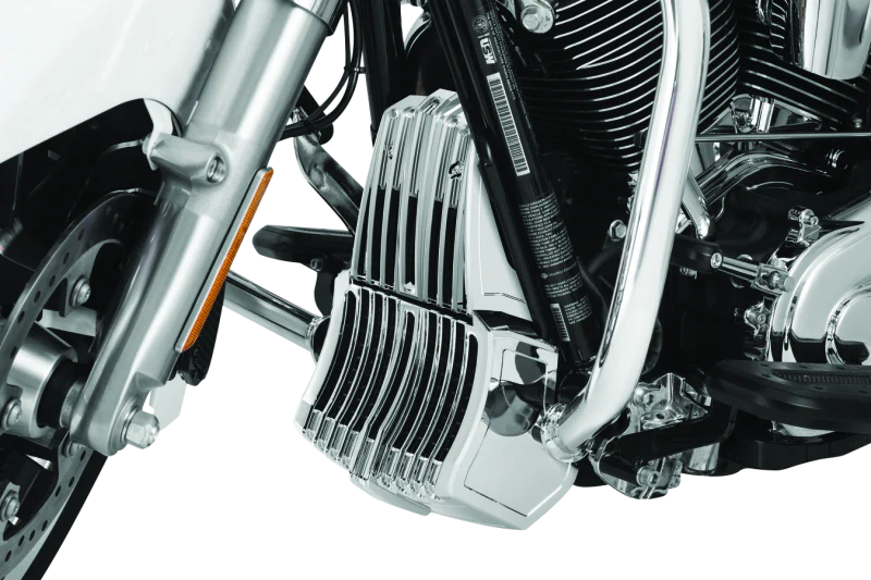 Kuryakyn Oil Cooler Cover Chrome