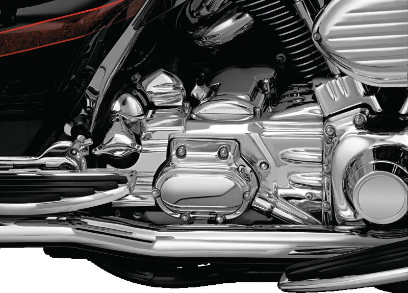 Kuryakyn Oil Filler Spout Cover 93-06 Touring Models Chrome - Image 3