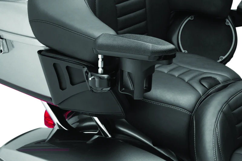 Kuryakyn Passenger Armrests 14-Up Touring and Tri Glide Black - Image 4