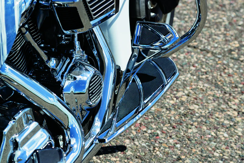 Kuryakyn Phantom Brake Pedal Pad FL Touring Models Chrome - Image 2