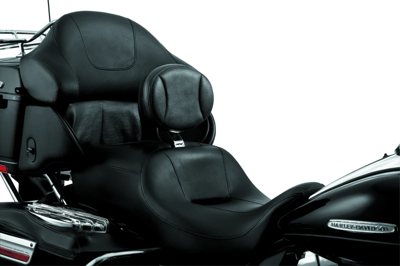 Kuryakyn Plug-In Driver Backrest 97-Up Touring Chrome - Image 3