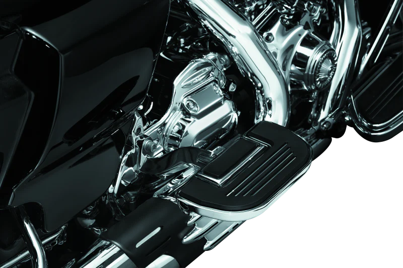 Kuryakyn Premium Ribbed Floorboards Without Adapter Chrome - Image 3