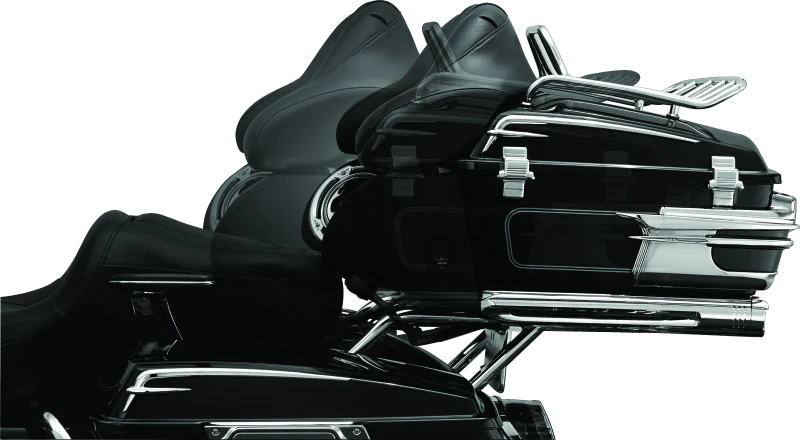 Kuryakyn Quick Adjust Relocator For Tour Pak 97-13 Touring Models Chrome - Image 4