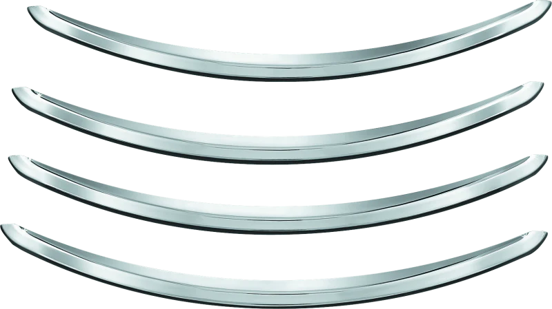 Kuryakyn Rear Fender Accents FLHX & FLTR Models Chrome