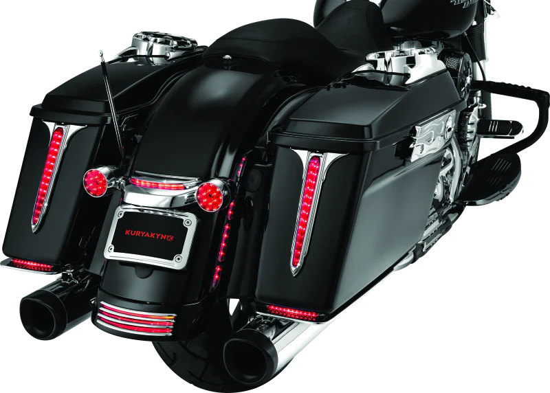 Kuryakyn Rear Fender Accents FLHX & FLTR Models Chrome - Image 11