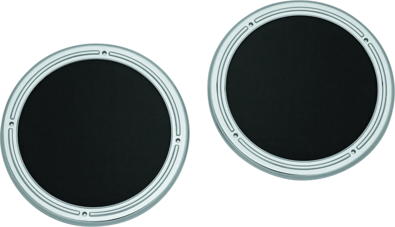 Kuryakyn Rear Speaker Accents For 14-Up Touring Models Chrome